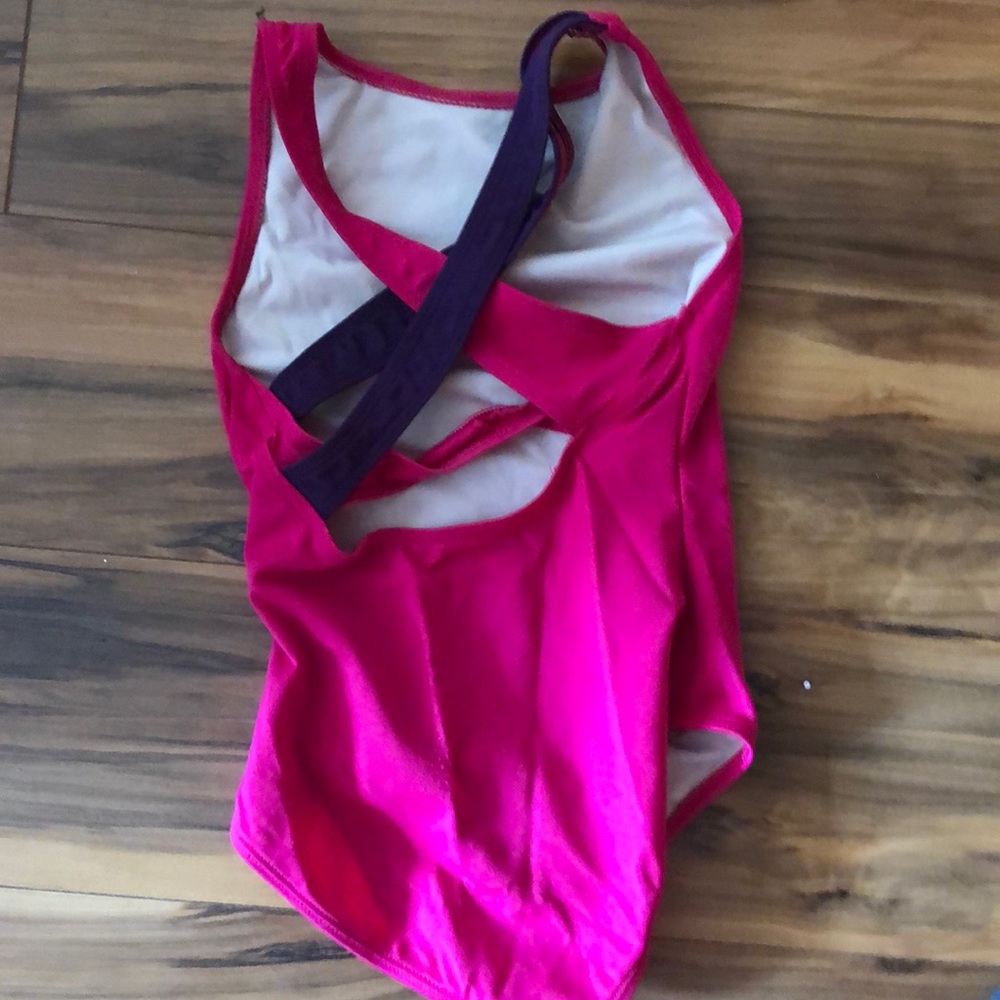 Pink & purple leotard